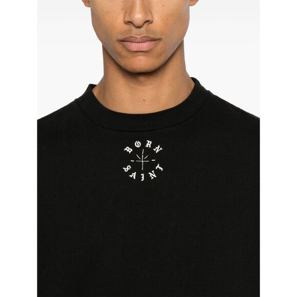 Saint Mxxxxxx Men's T-Shirts And Polos Black - Picture 2 of 5